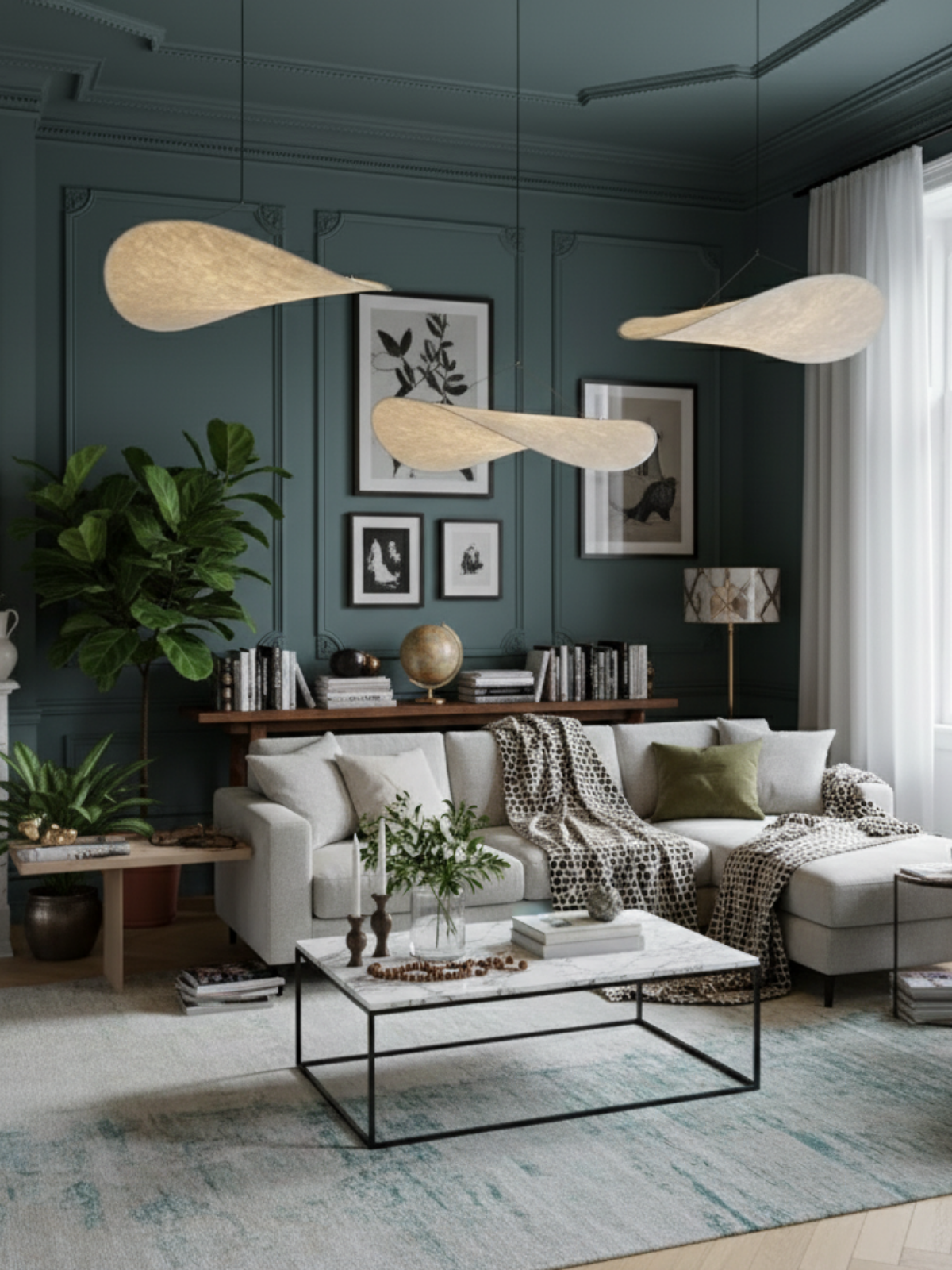 The Floating Sail Designer Pendant Lamp