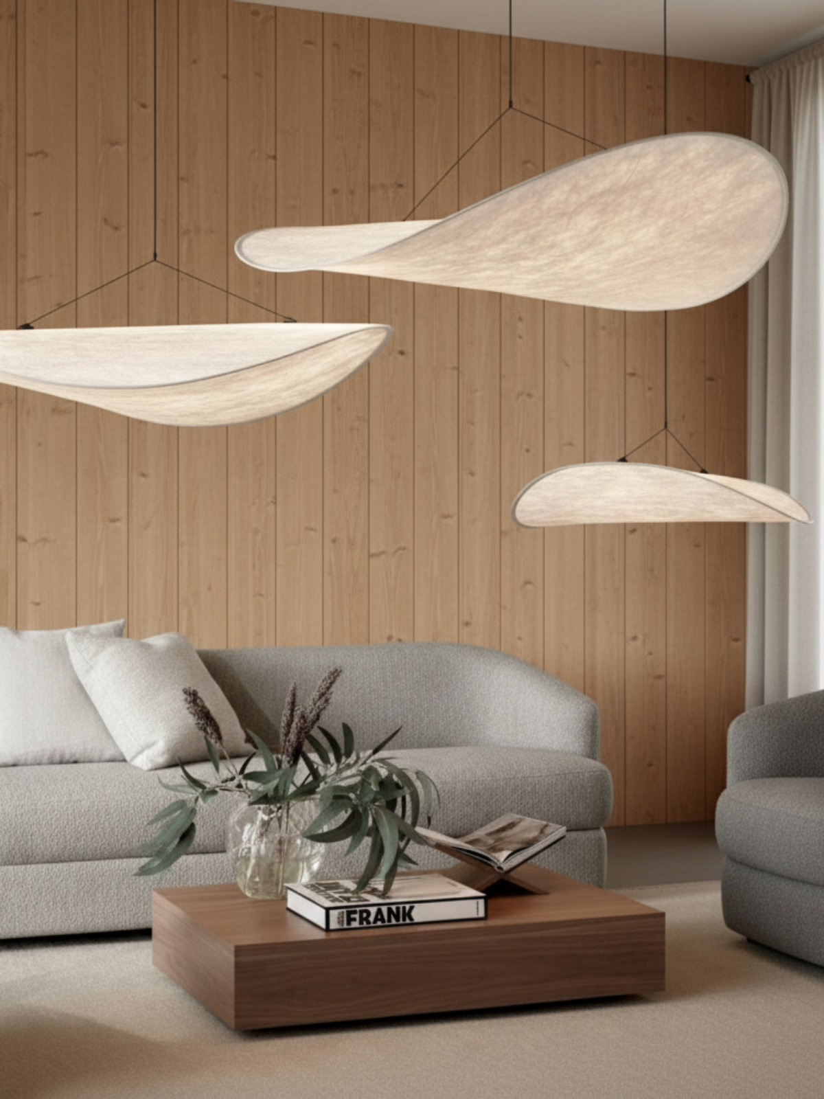 The Floating Sail Designer Pendant Lamp