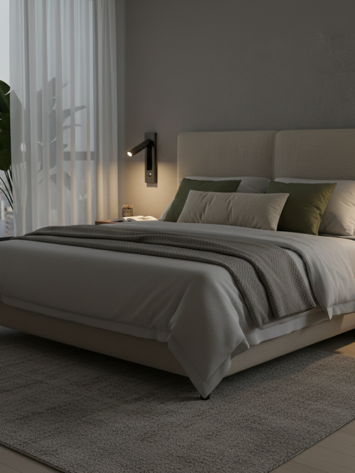 The Luminous Point – Minimalist Precision Wall Spotligh