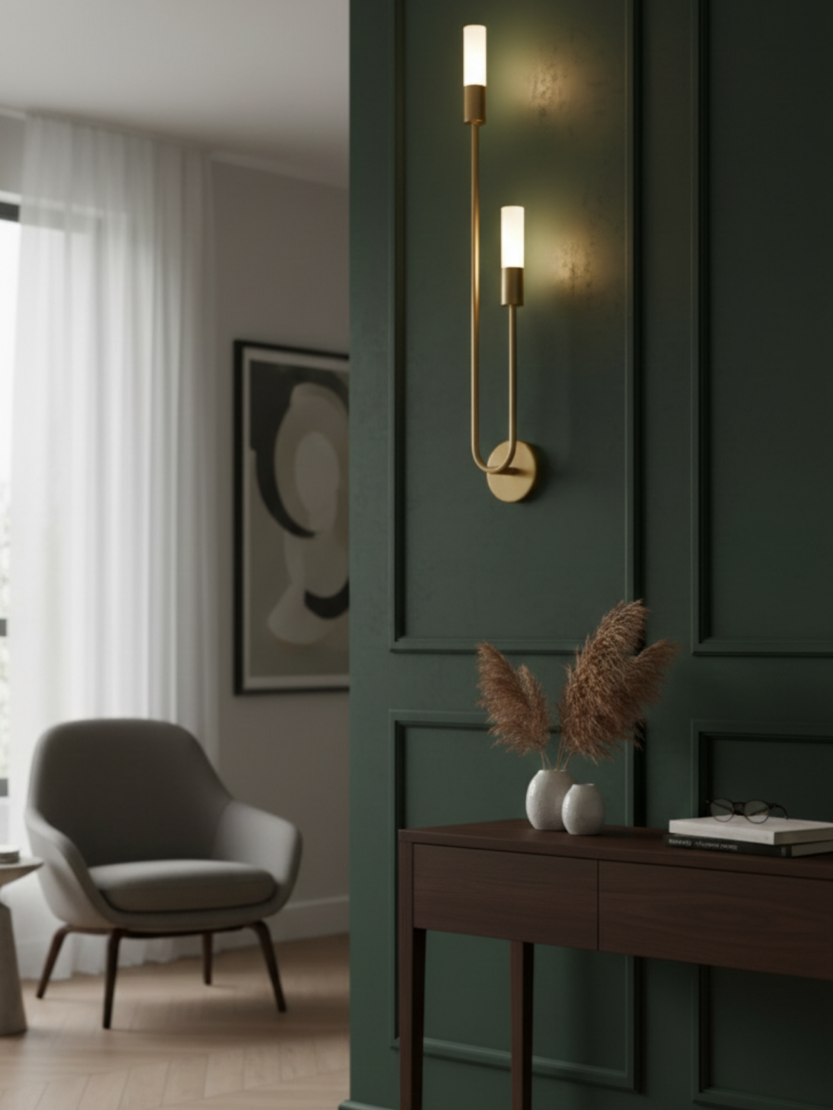 The Golden Sculpture Sconce Wall Light