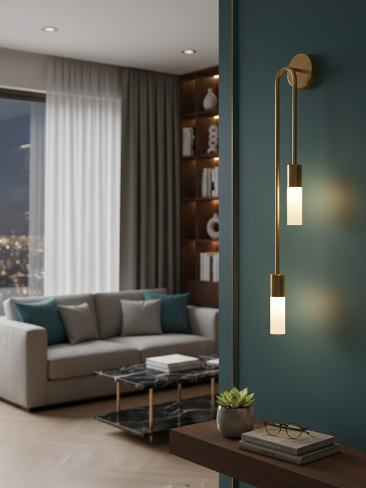 The Golden Sculpture Sconce Wall Light