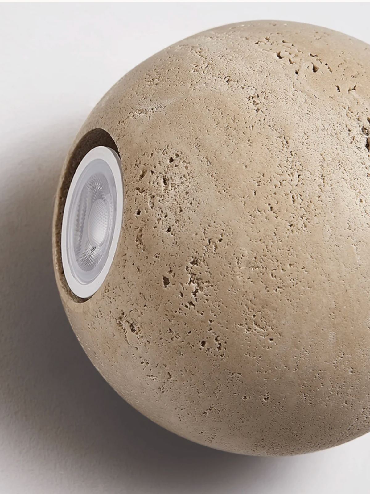 Natural Limestone Wall Lamp