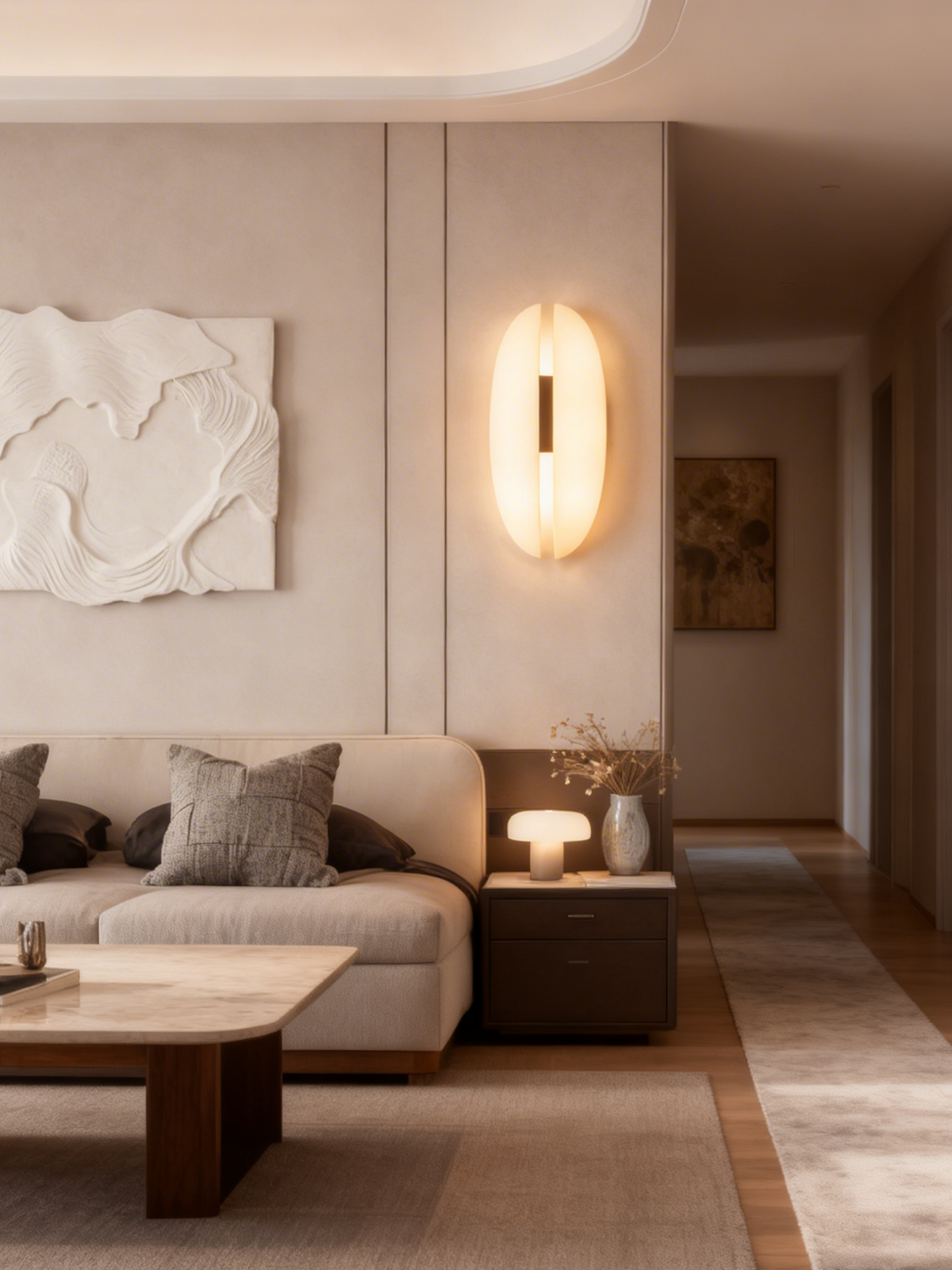 Geloe Marble Wall Sconce