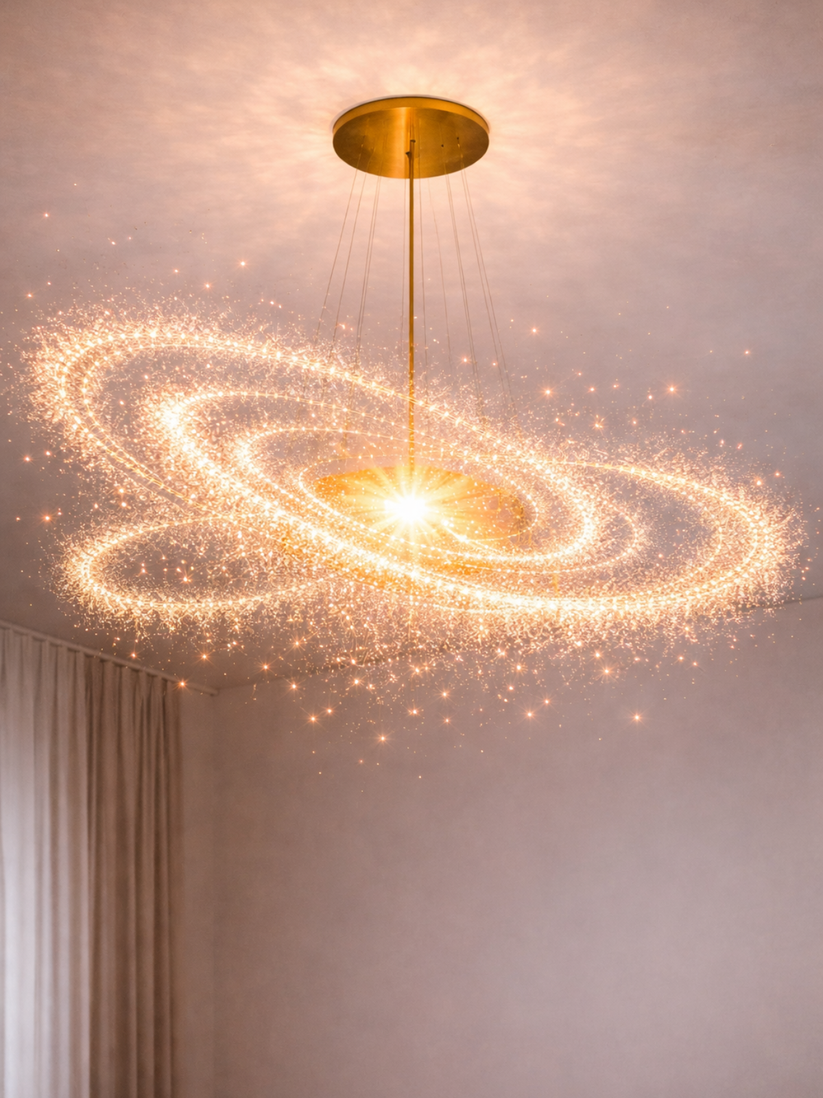 Celestial Galaxy Chandelier – Cosmic Luxury Statement Light