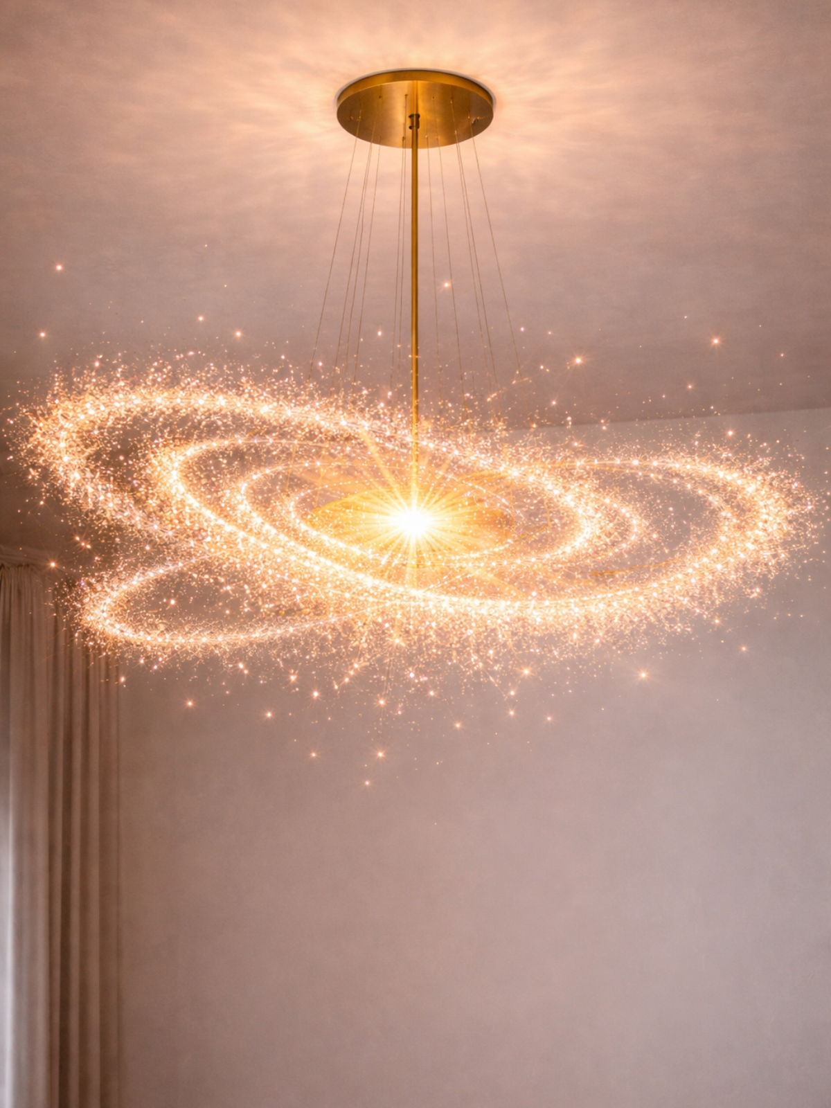 Celestial Galaxy Chandelier – Cosmic Luxury Statement Light