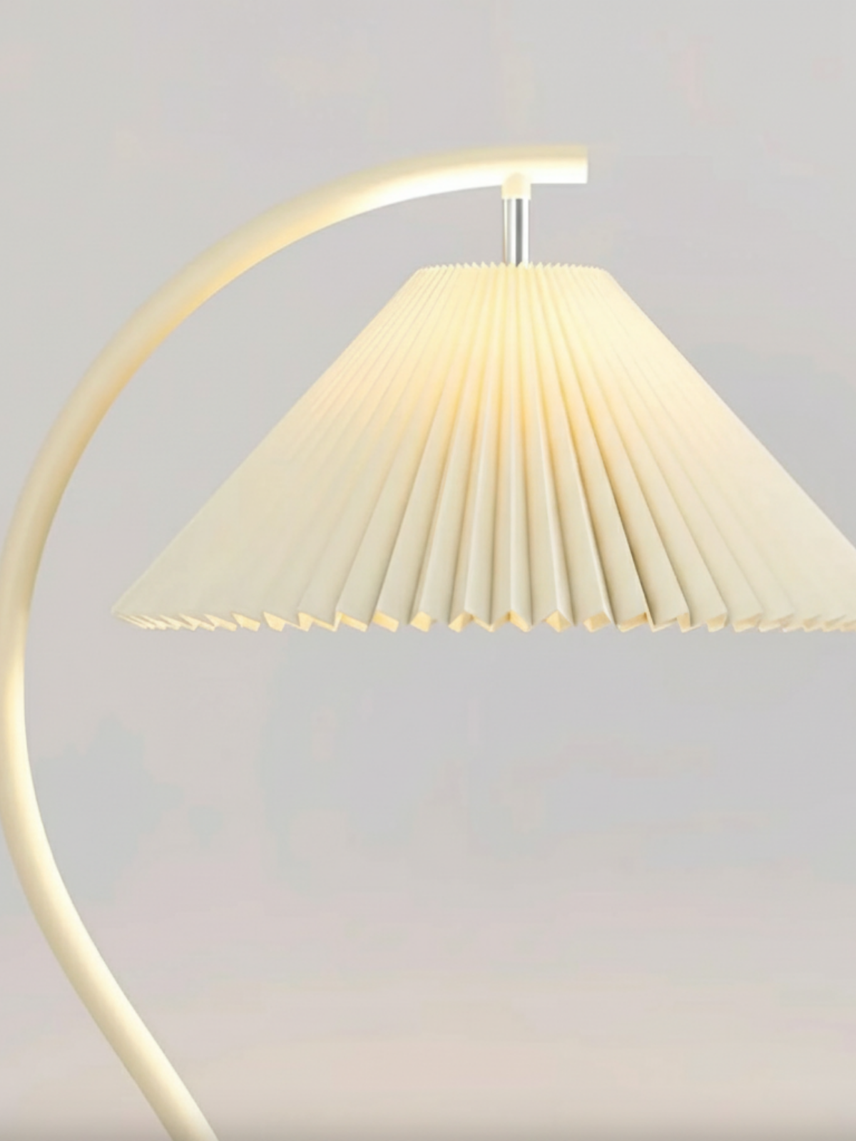 Modern Wood Curve Floor Lamp