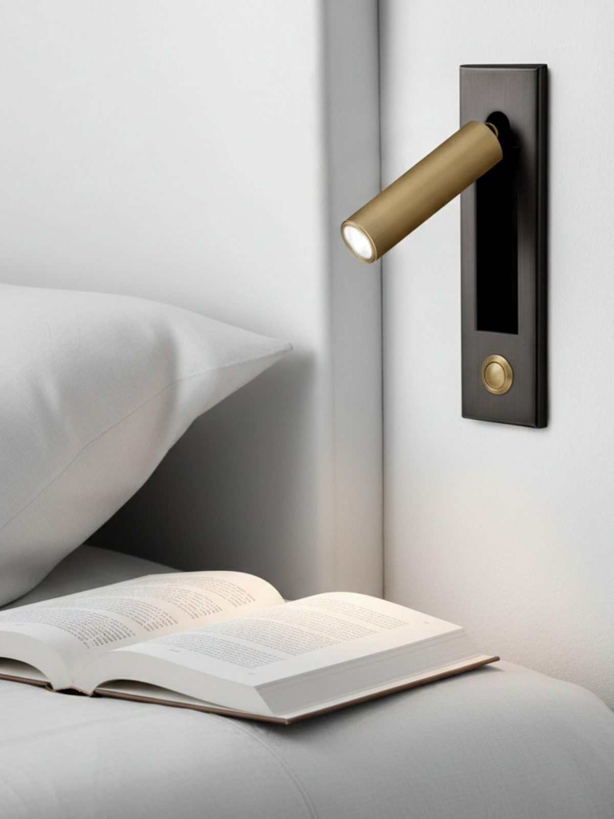 The Luminous Point – Minimalist Precision Wall Spotligh