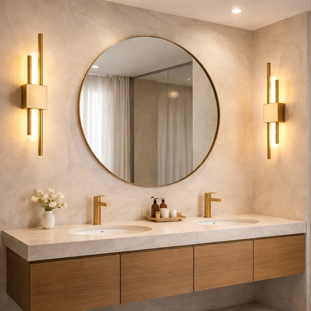 Geloe Dual-Bar LED Wall Sconce