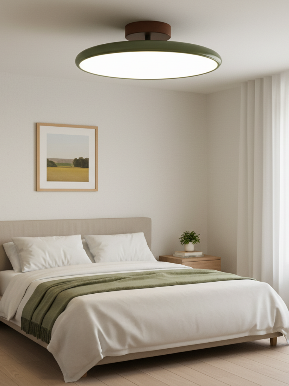 Adjustable LED Ceiling Flush Mount Light Fixture
