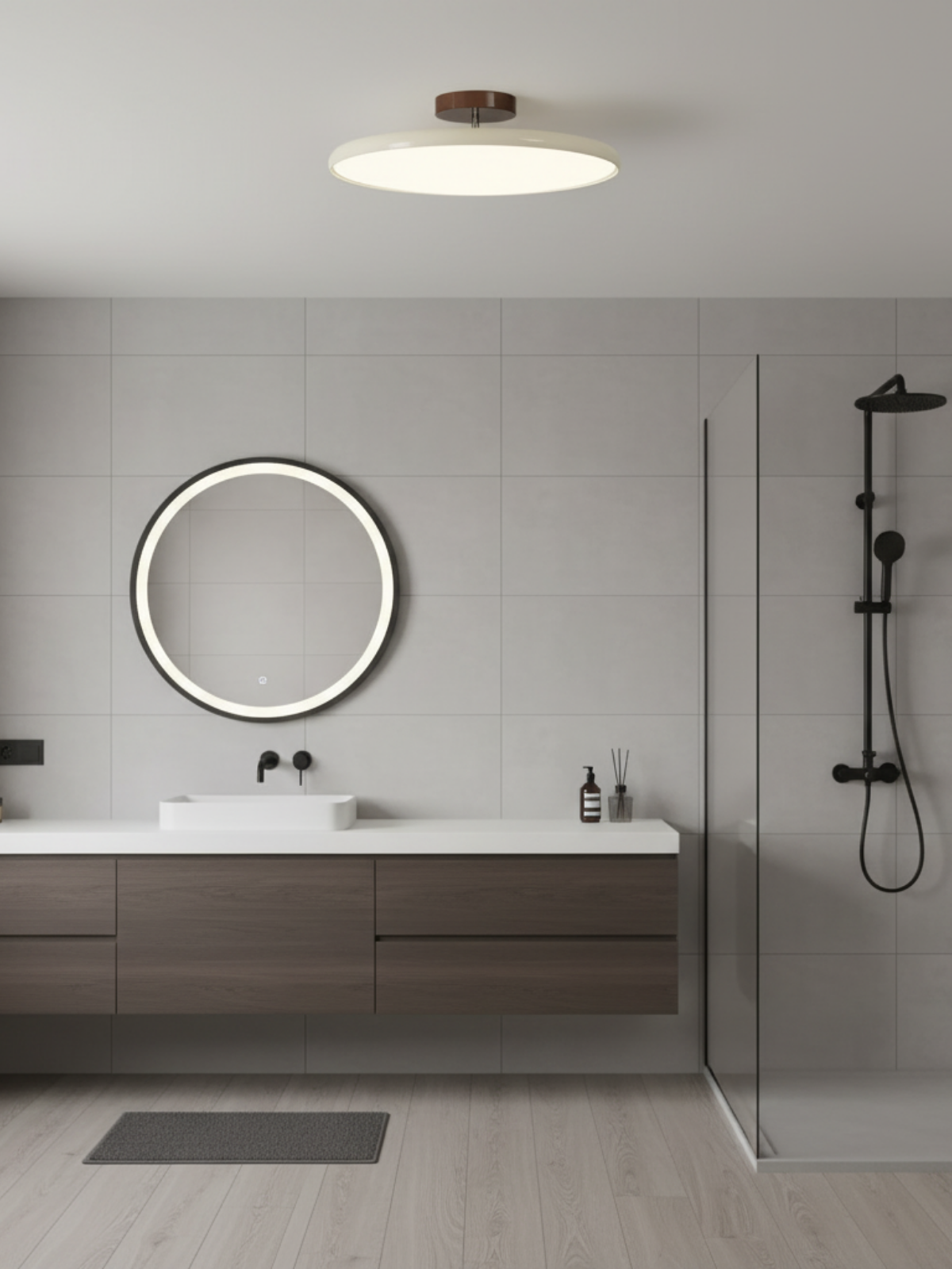 Adjustable LED Ceiling Flush Mount Light Fixture