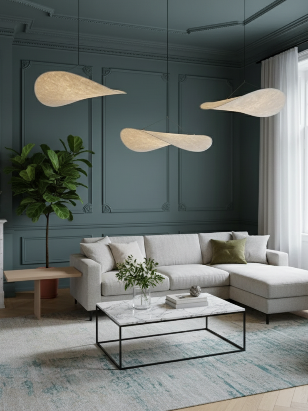 The Floating Sail Designer Pendant Lamp