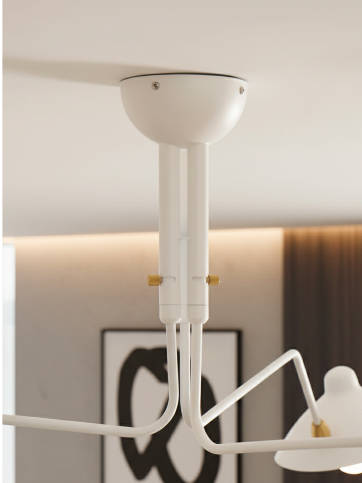 Modern Sculptural Ceiling Light