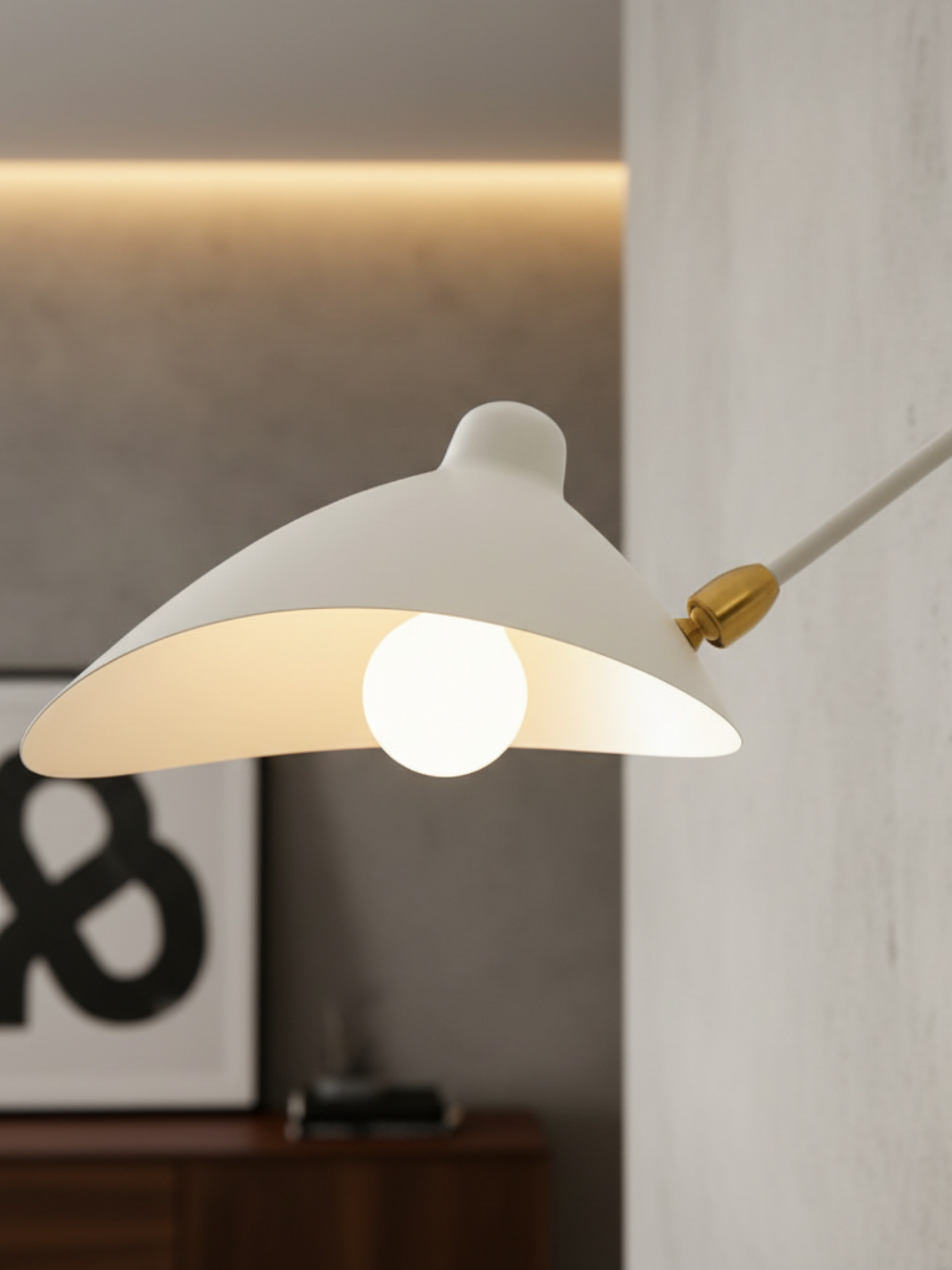 Modern Sculptural Ceiling Light