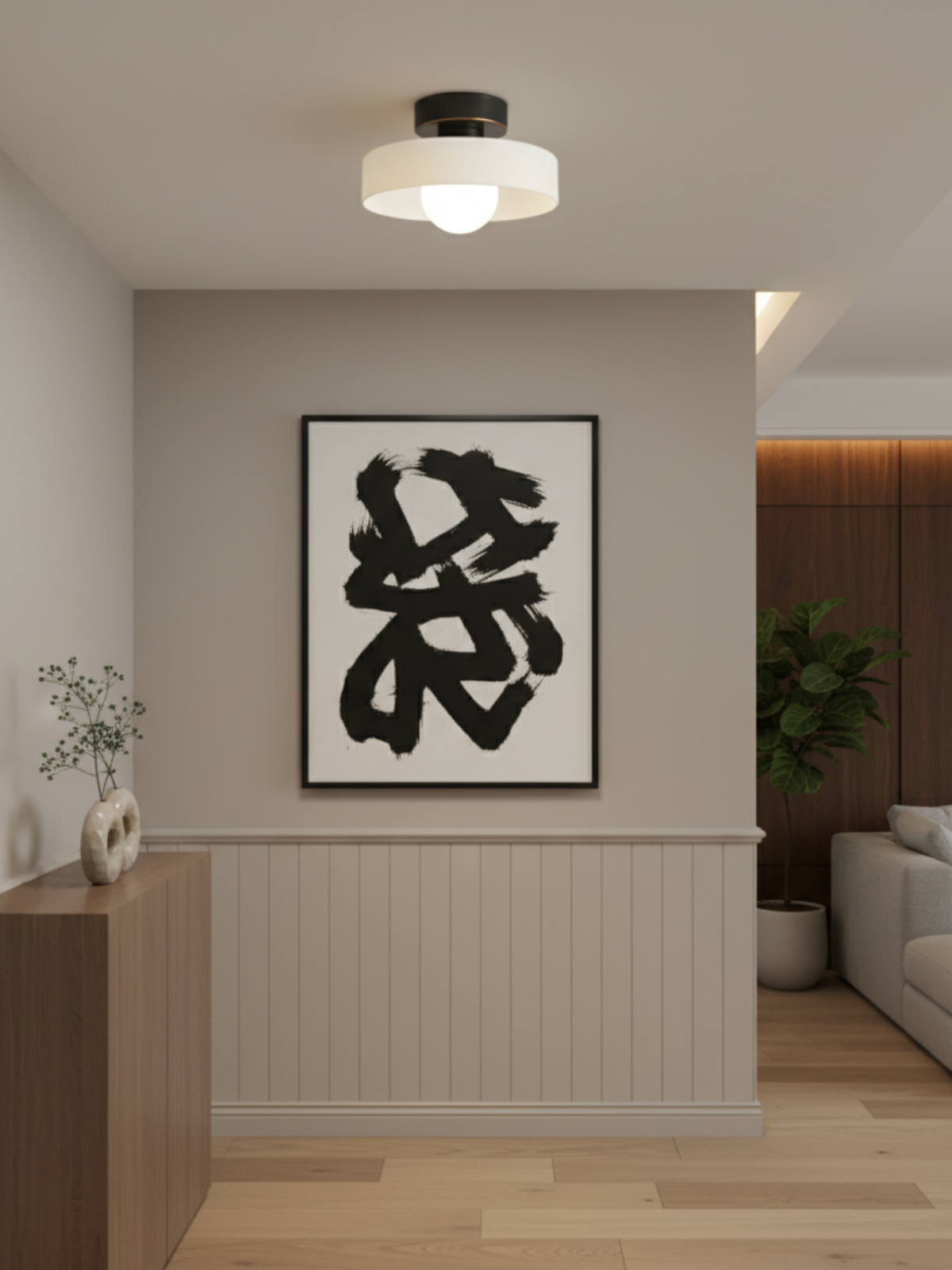 Bauhaus Mount Ceiling Light