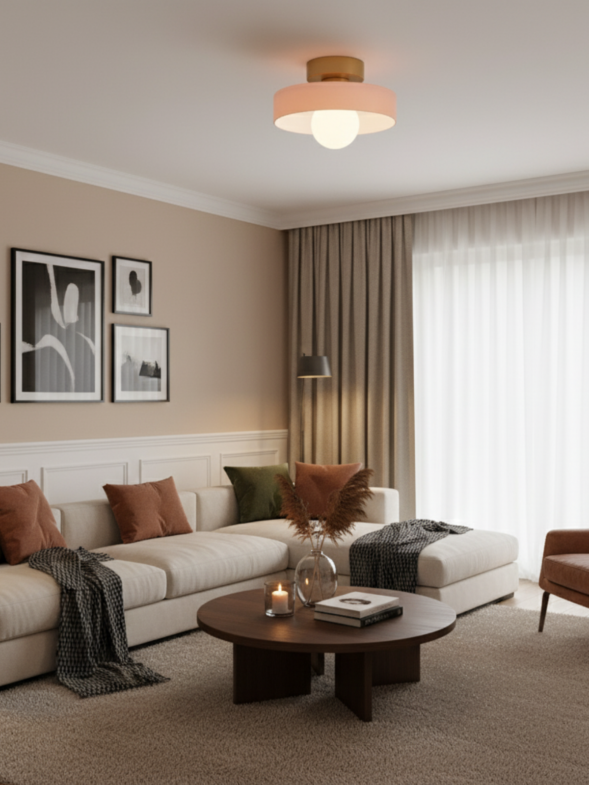 Bauhaus Mount Ceiling Light