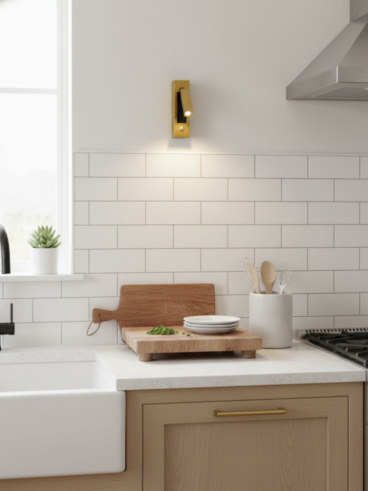 The Luminous Point – Minimalist Precision Wall Spotligh