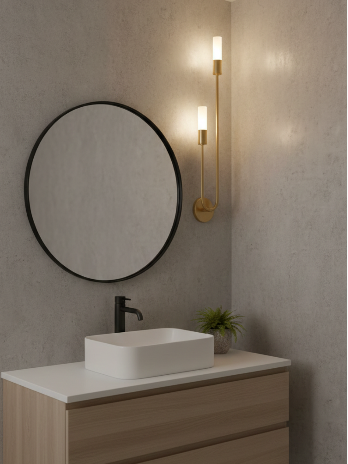 The Golden Sculpture Sconce Wall Light