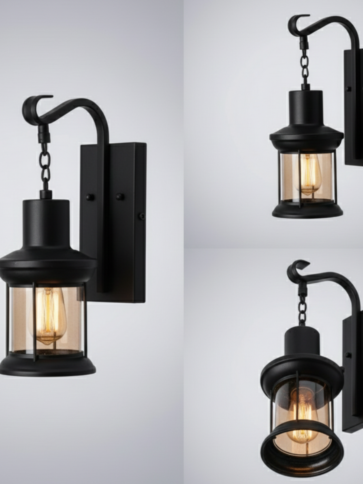 Alessio Retro Farmhouse Wall Lamp
