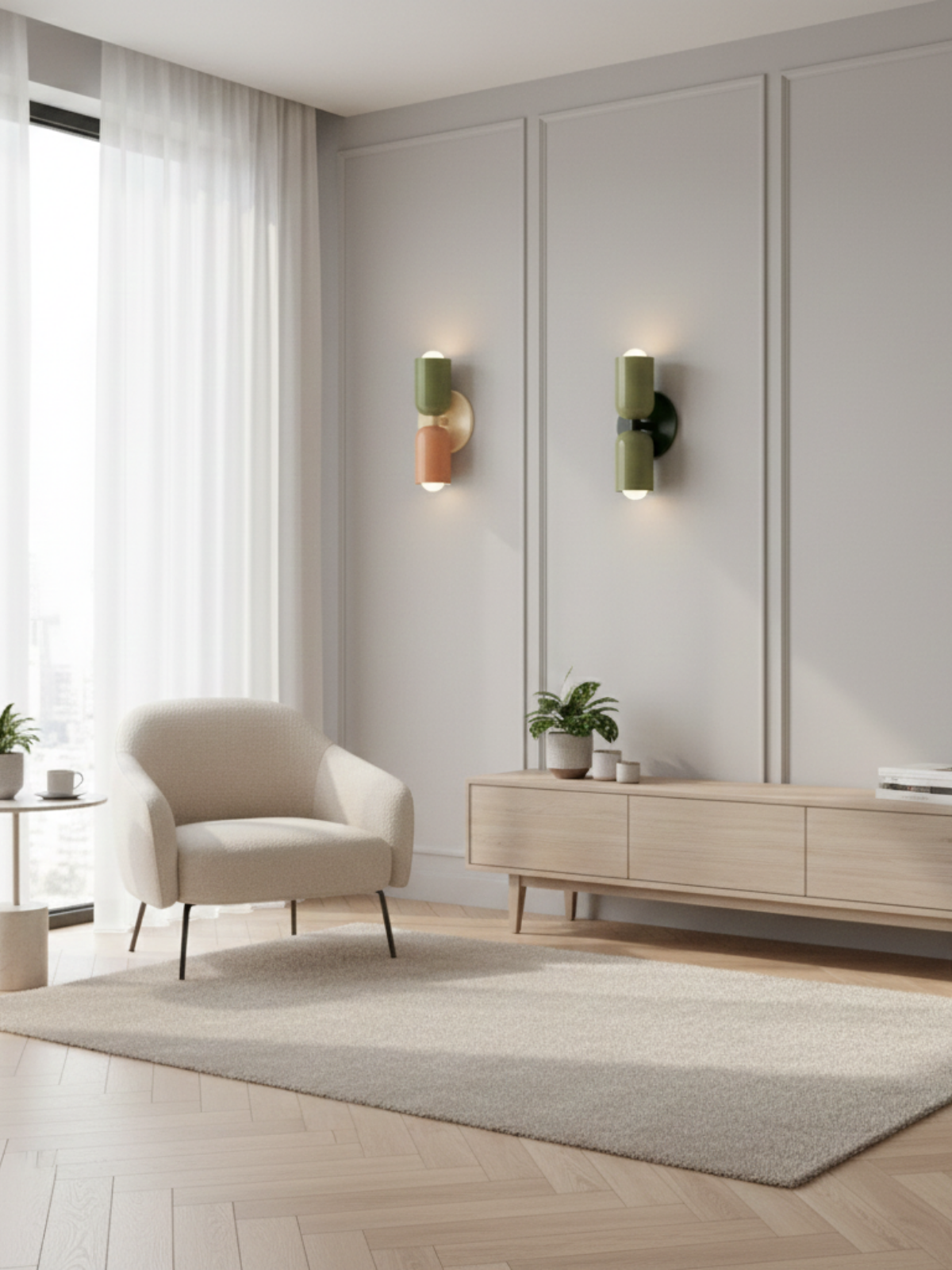 Nordic Two Sided Design Wall Lamp