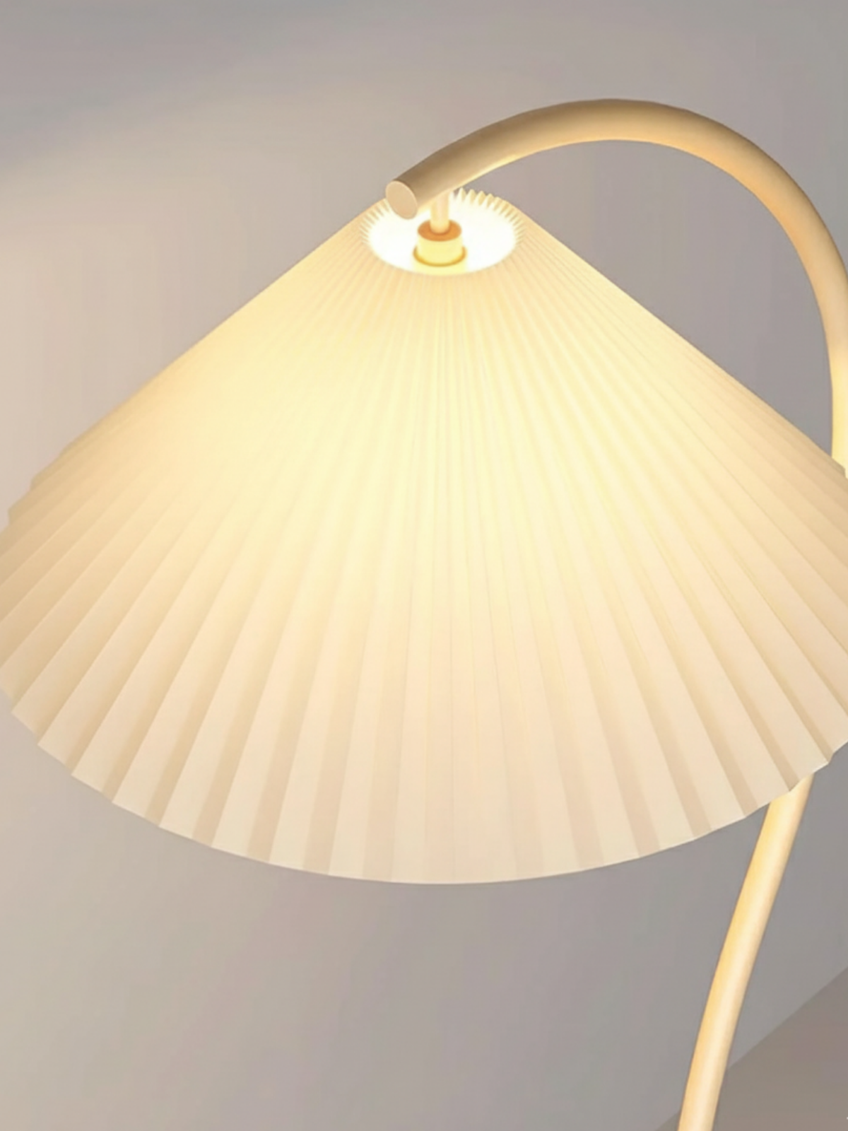 Modern Wood Curve Floor Lamp