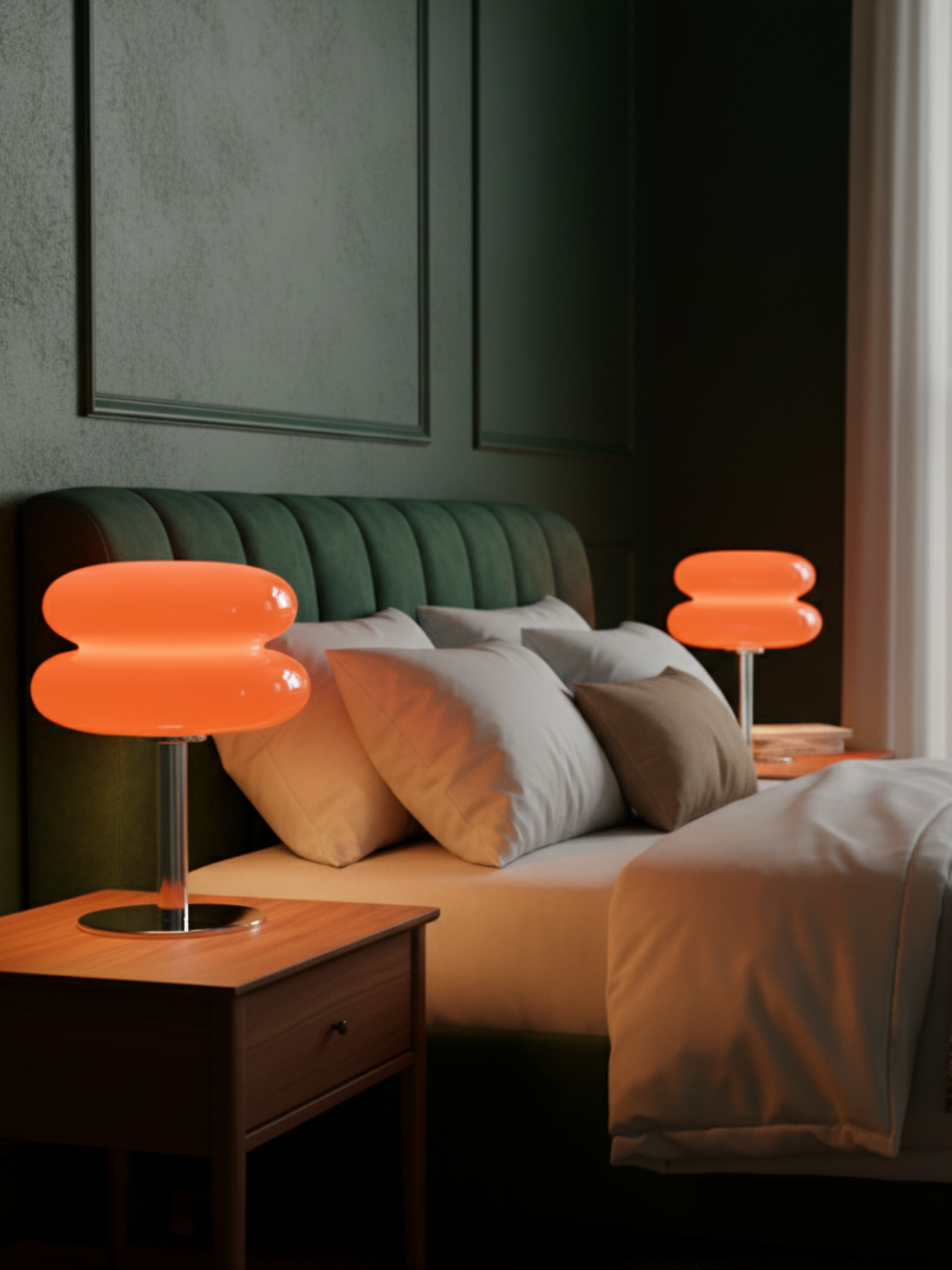 Cordless Mushroom Table Lamp