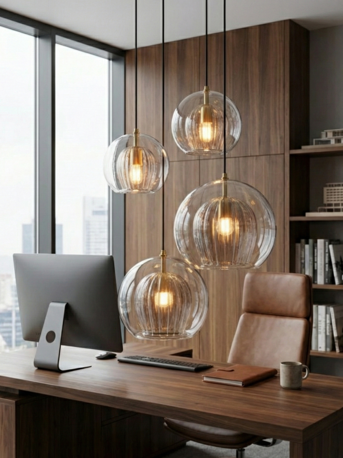 Modern LED Globe Pendant Light