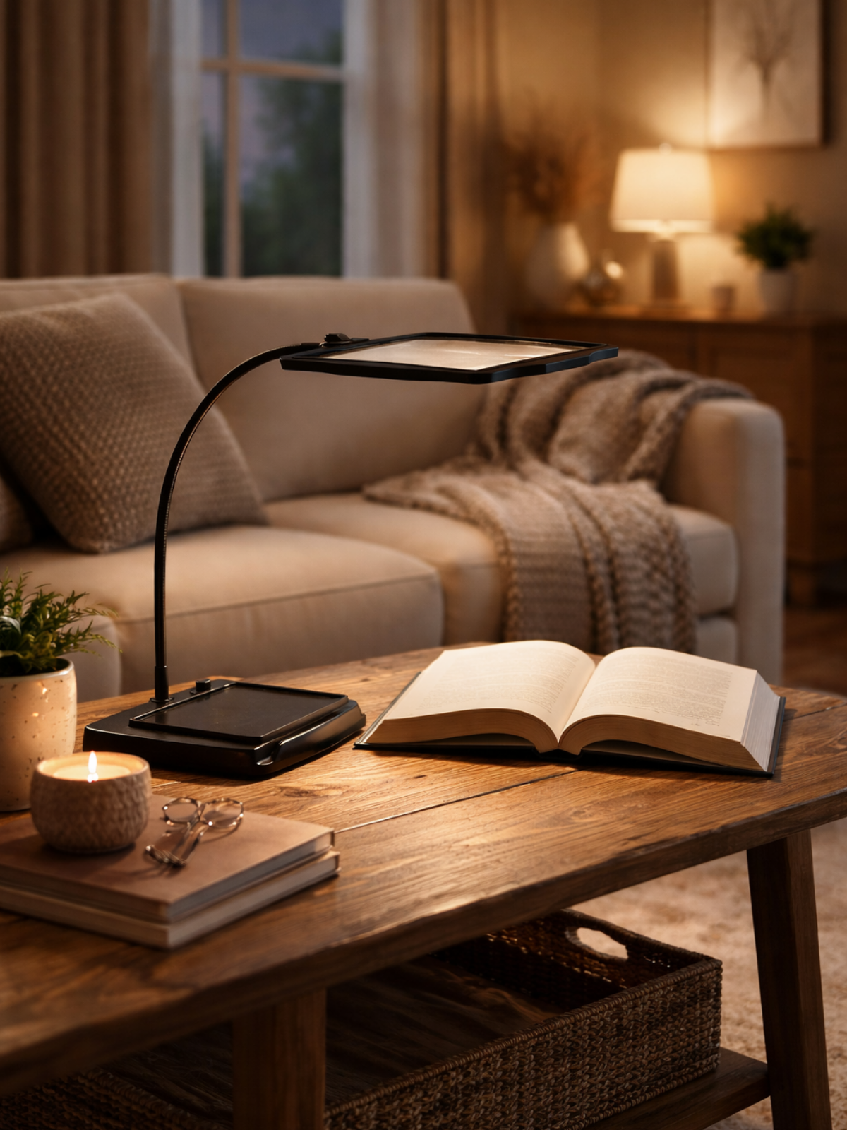 Adjustable LED Magnifying Lamp – Precision Desk Light for Clear Detail