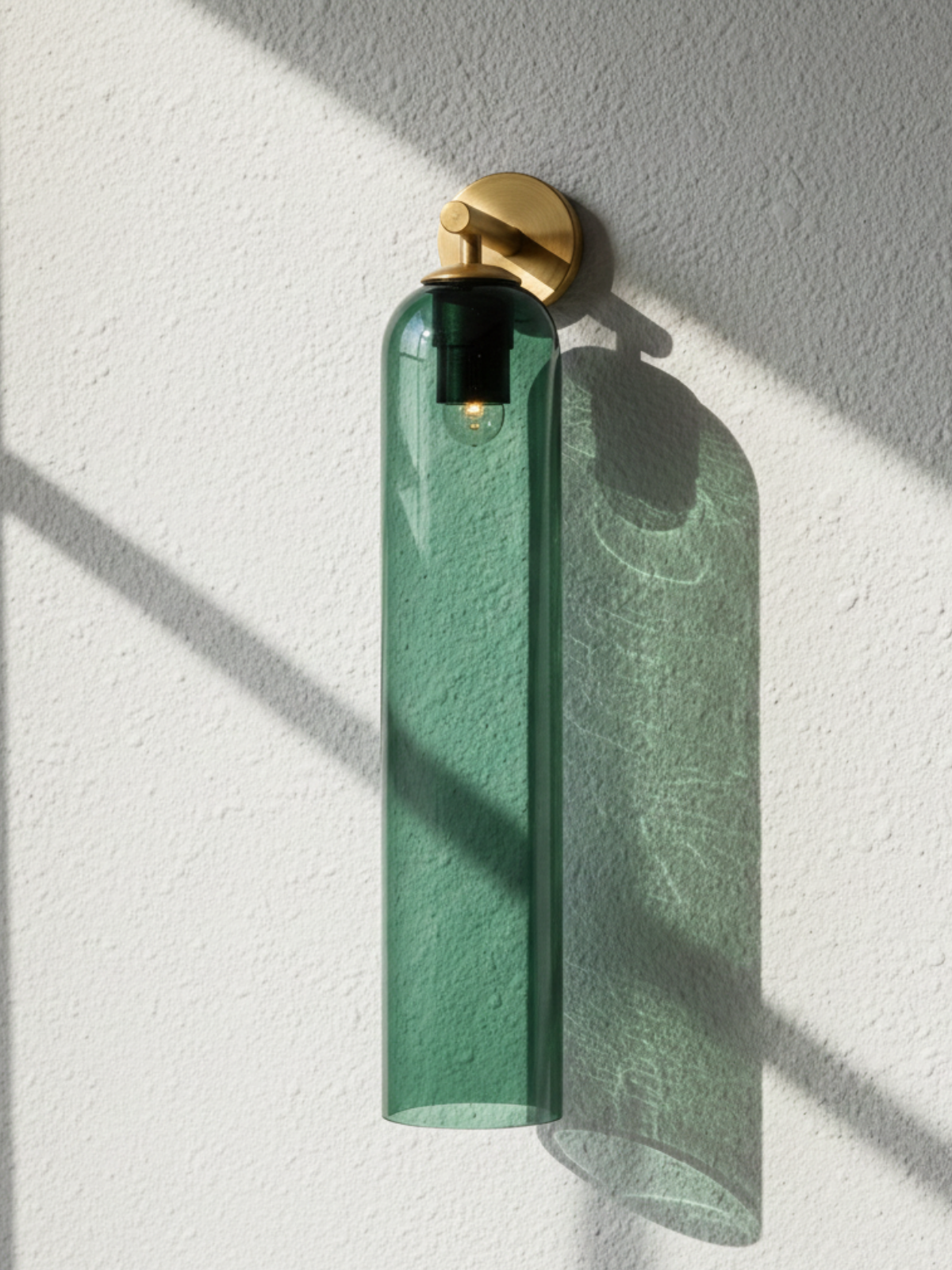 Art Glass Capsule Sconce