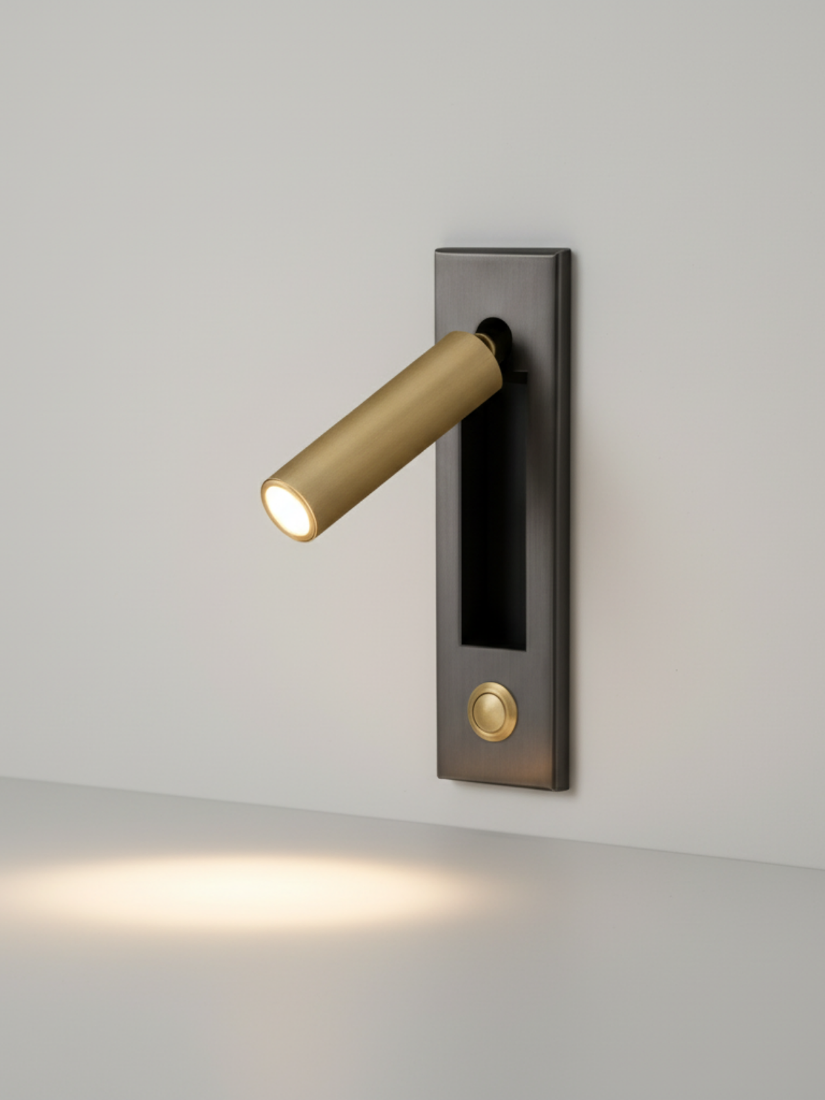 The Luminous Point – Minimalist Precision Wall Spotligh