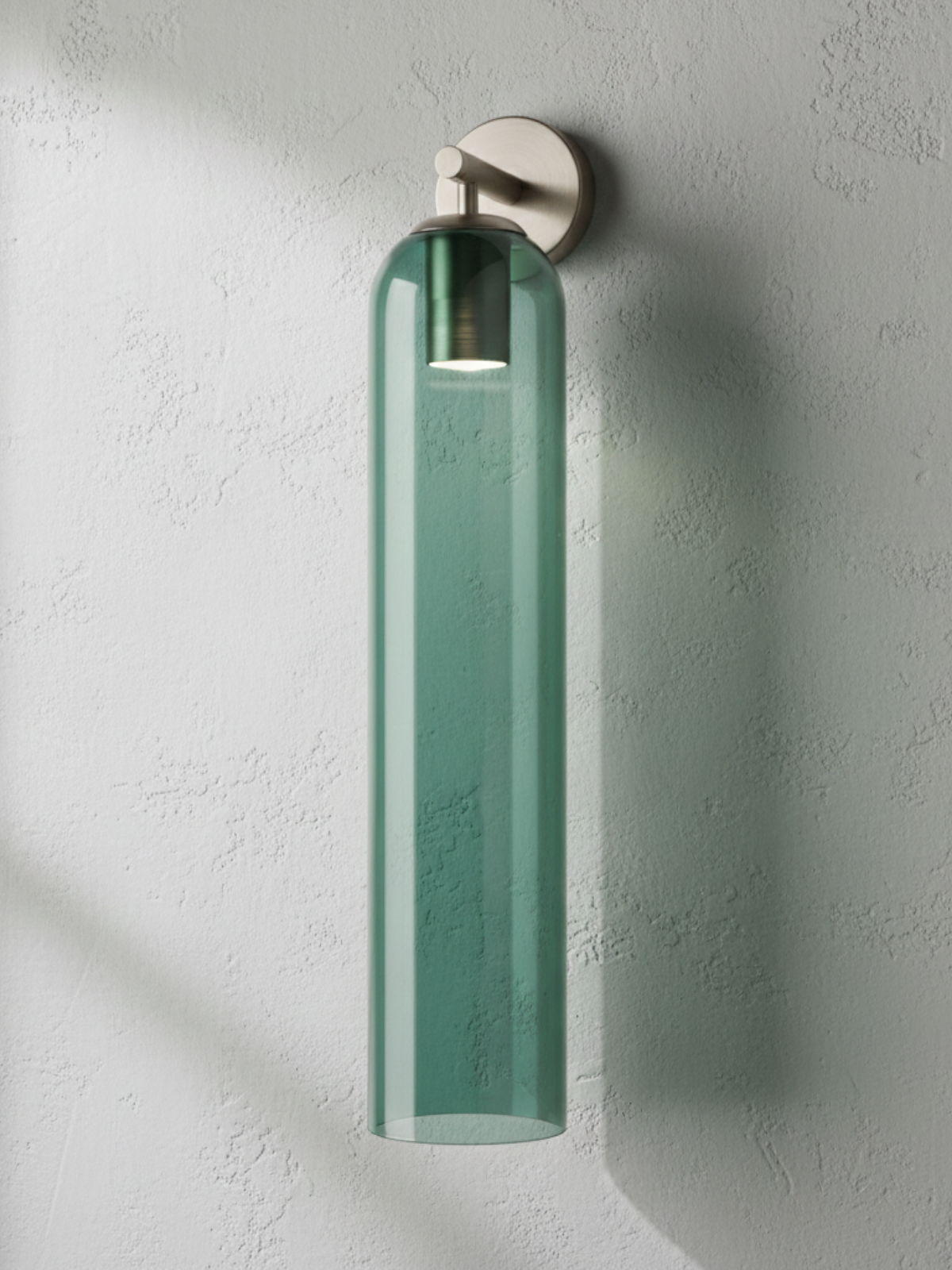 Art Glass Capsule Sconce