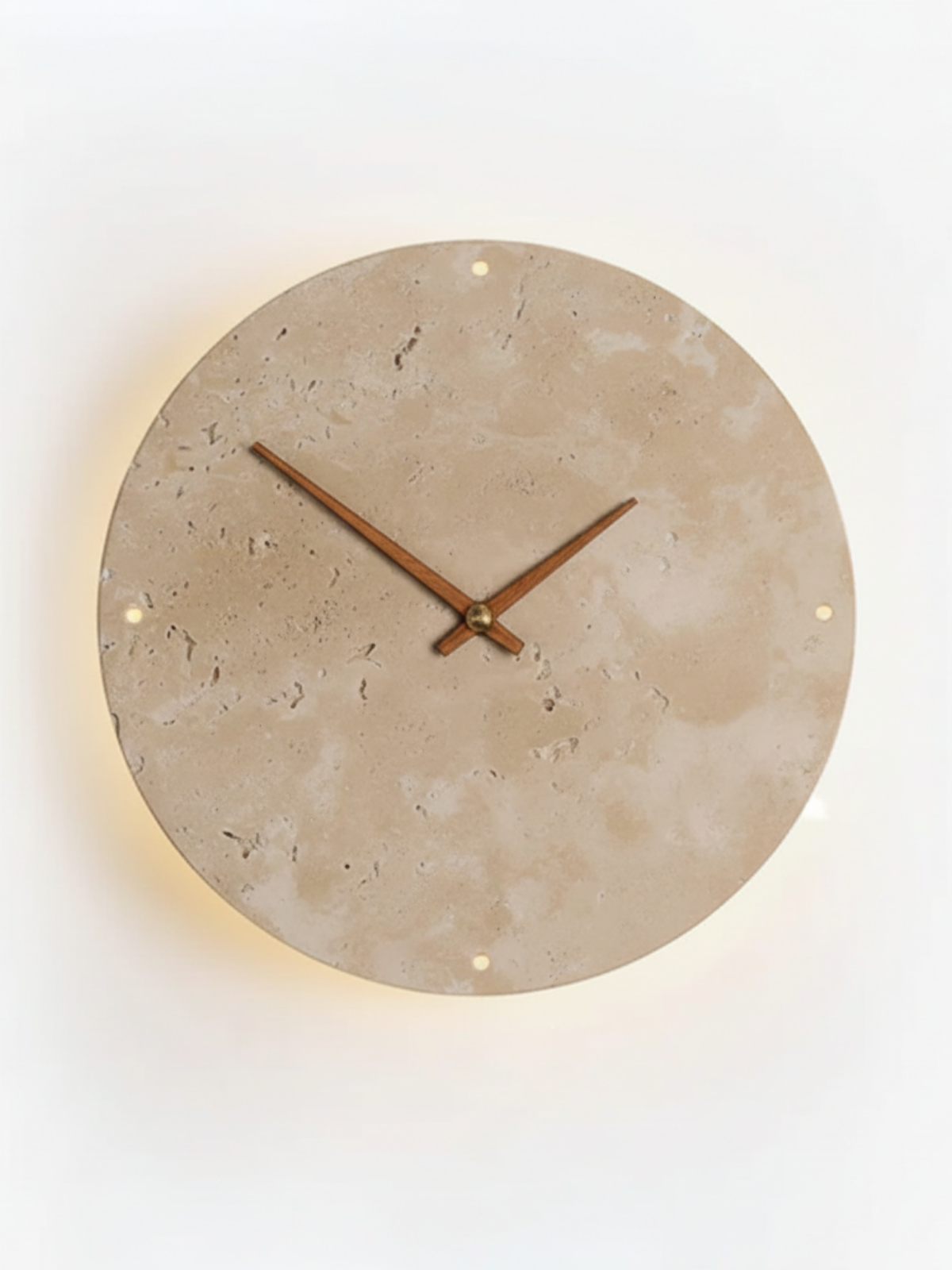 Organic Travertine LED Wall Sconce