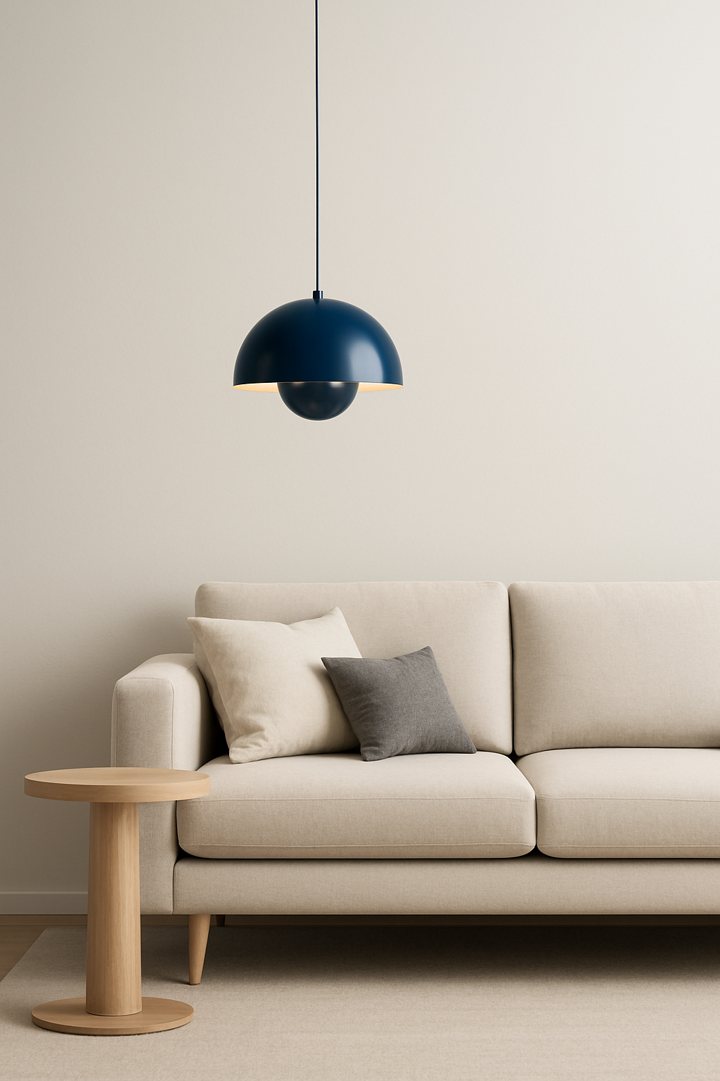 Modern Semi-Circular Ceiling Light