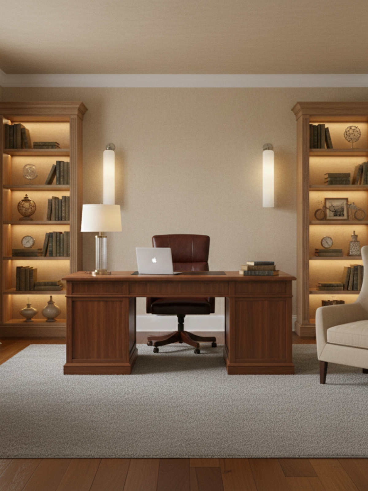 Art Glass Capsule Sconce