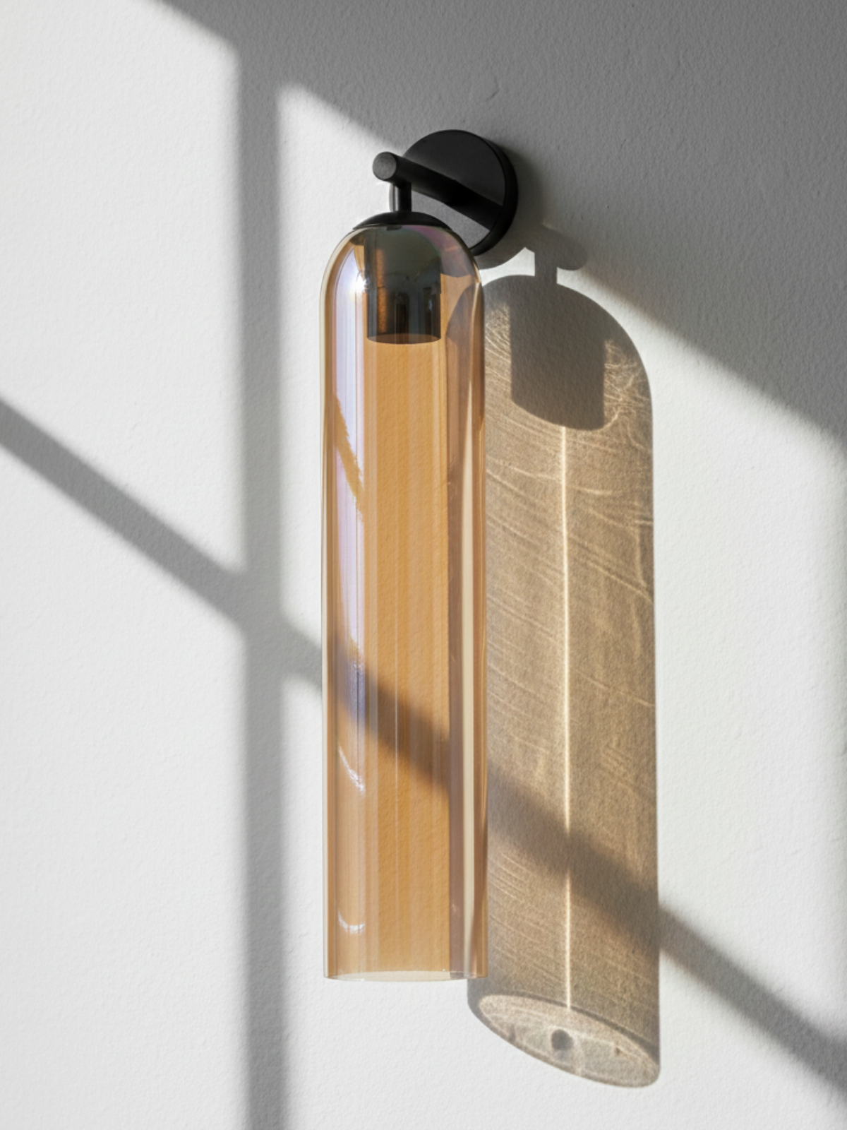 Art Glass Capsule Sconce