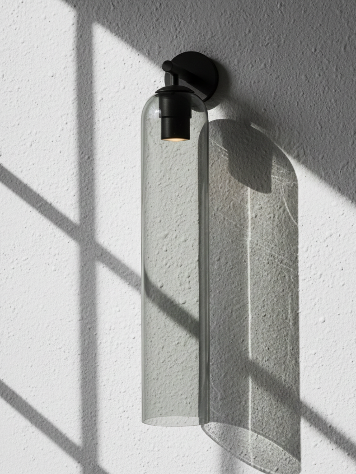 Art Glass Capsule Sconce