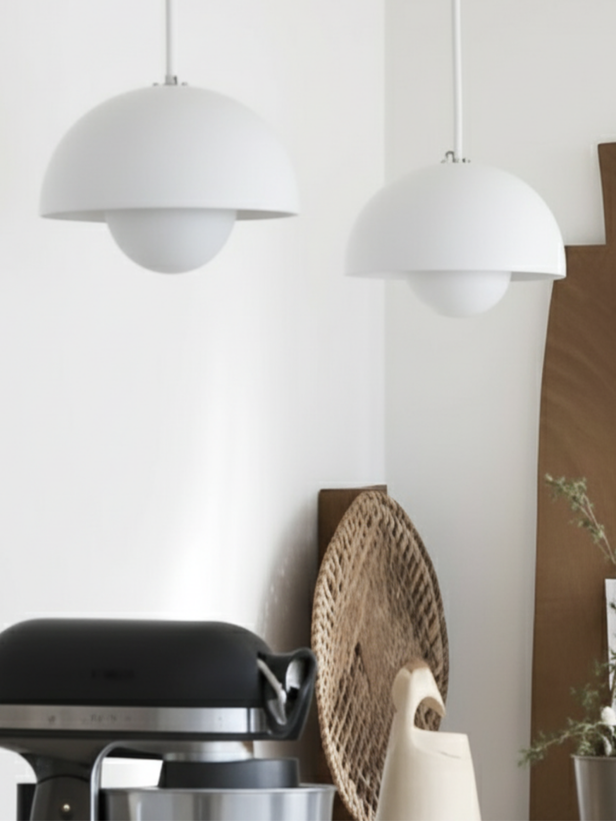 Modern Semi-Circular Ceiling Light