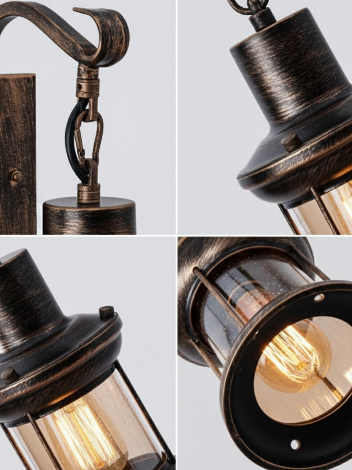 Alessio Retro Farmhouse Wall Lamp