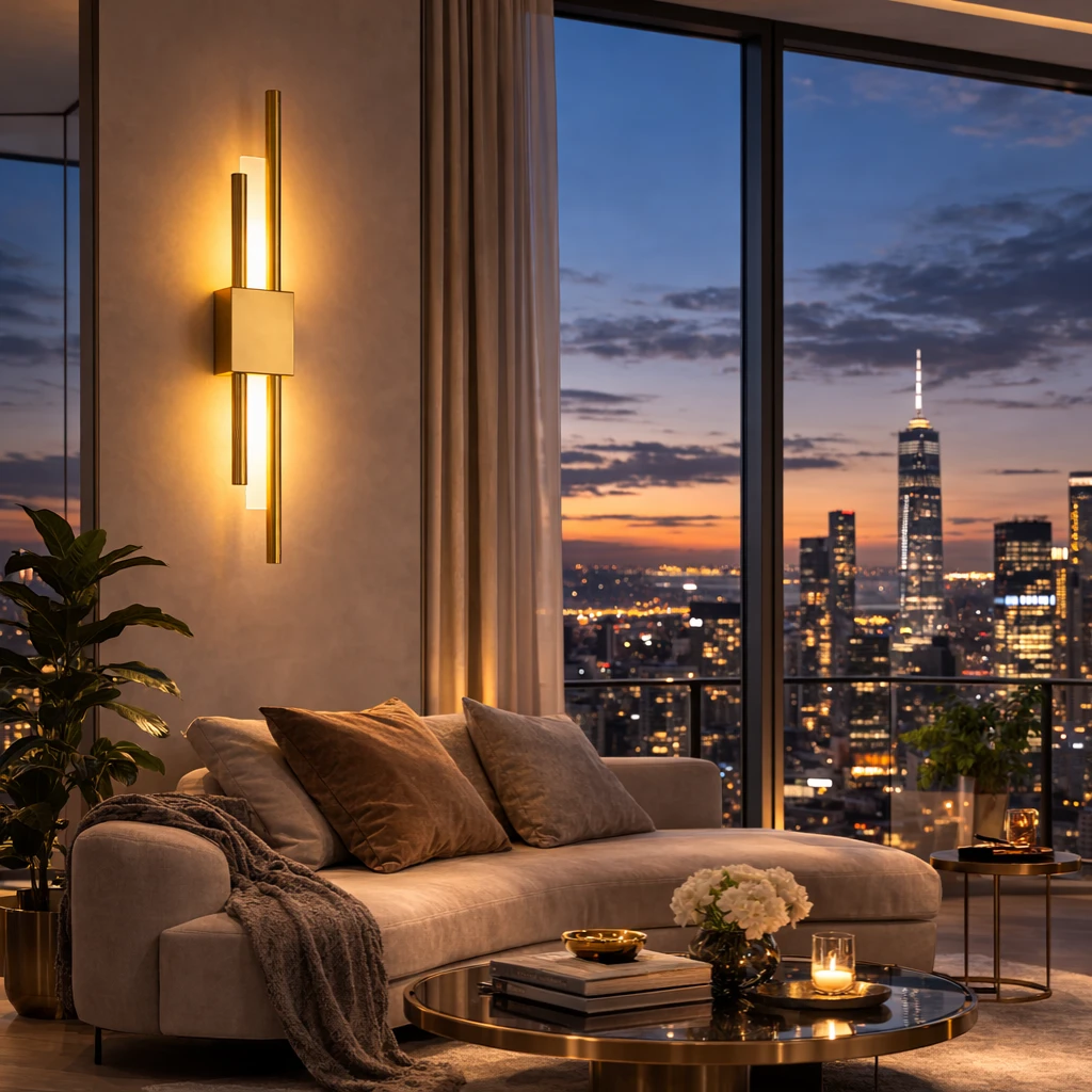 Geloe Dual-Bar LED Wall Sconce